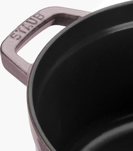 Staub Cast Iron 5.5-qt Round Cocotte, Dutch Oven - Lilac