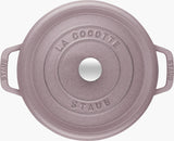 Staub Cast Iron 5.5-qt Round Cocotte, Dutch Oven - Lilac