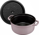 Staub Cast Iron 5.5-qt Round Cocotte, Dutch Oven - Lilac