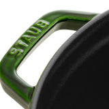 Staub Cast Iron 7-qt Round Cocotte, Dutch Oven - Basil