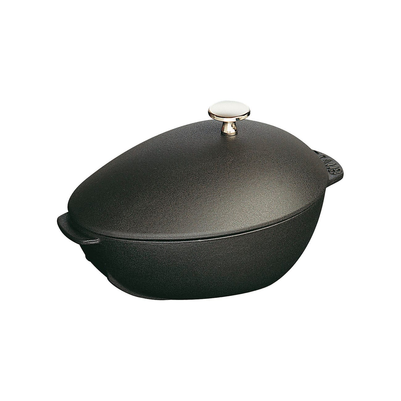 Staub Cast Iron 2-qt Mussel Pot - Matte Black