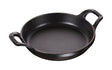 Staub Cast Iron 6-inch Round Gratin Baking Dish - Matte Black