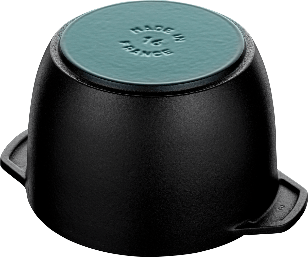 Staub Cast Iron 1.5-qt Petite French Oven - Matte Black