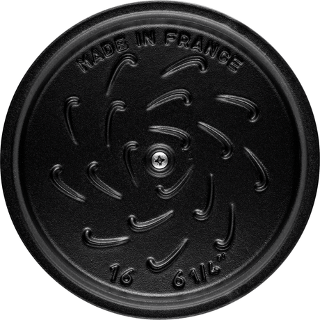 Staub Cast Iron 1.5-qt Petite French Oven - Matte Black