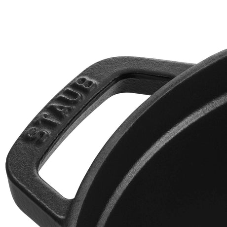 Staub Cast Iron 9-qt Round Cocotte, Dutch Oven - Matte Black