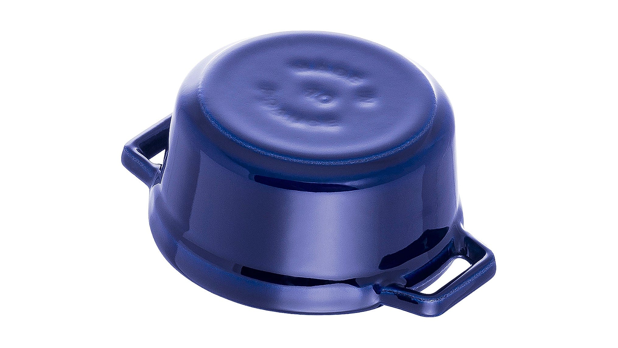 Staub Cast Iron 2.75-qt Round Cocotte - Dark Blue