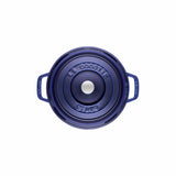 Staub Cast Iron 5.5-qt Round Cocotte, Dutch Oven - Dark Blue