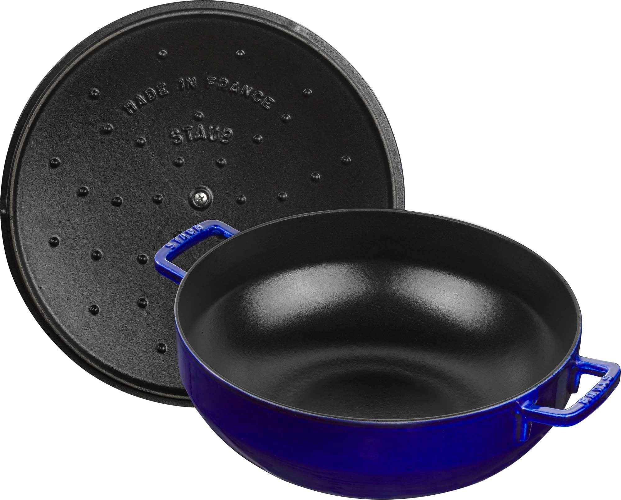 Staub Cast Iron 5-qt Bouillabaisse Pot - Dark Blue