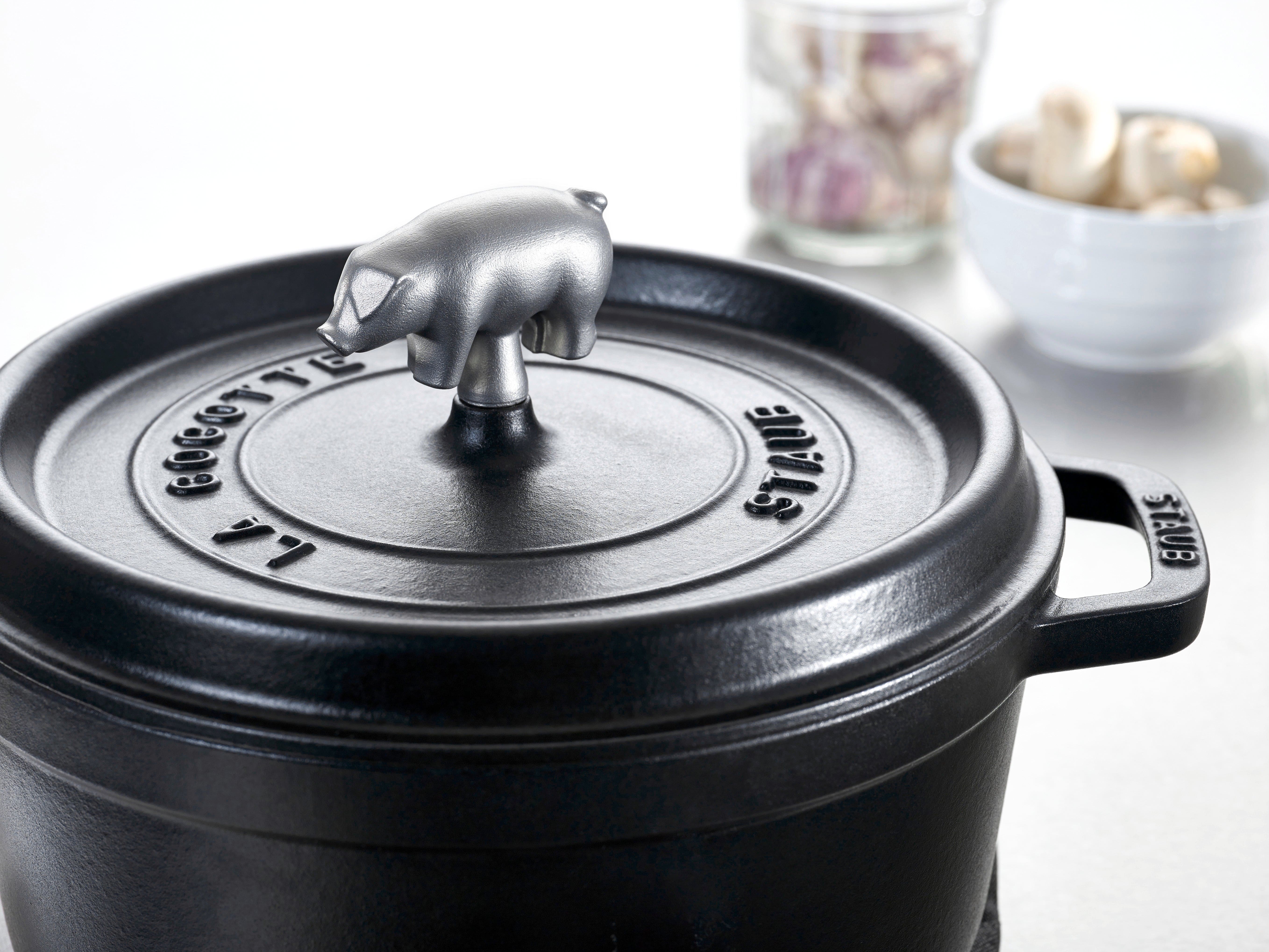 Staub Animal Knob - Pig