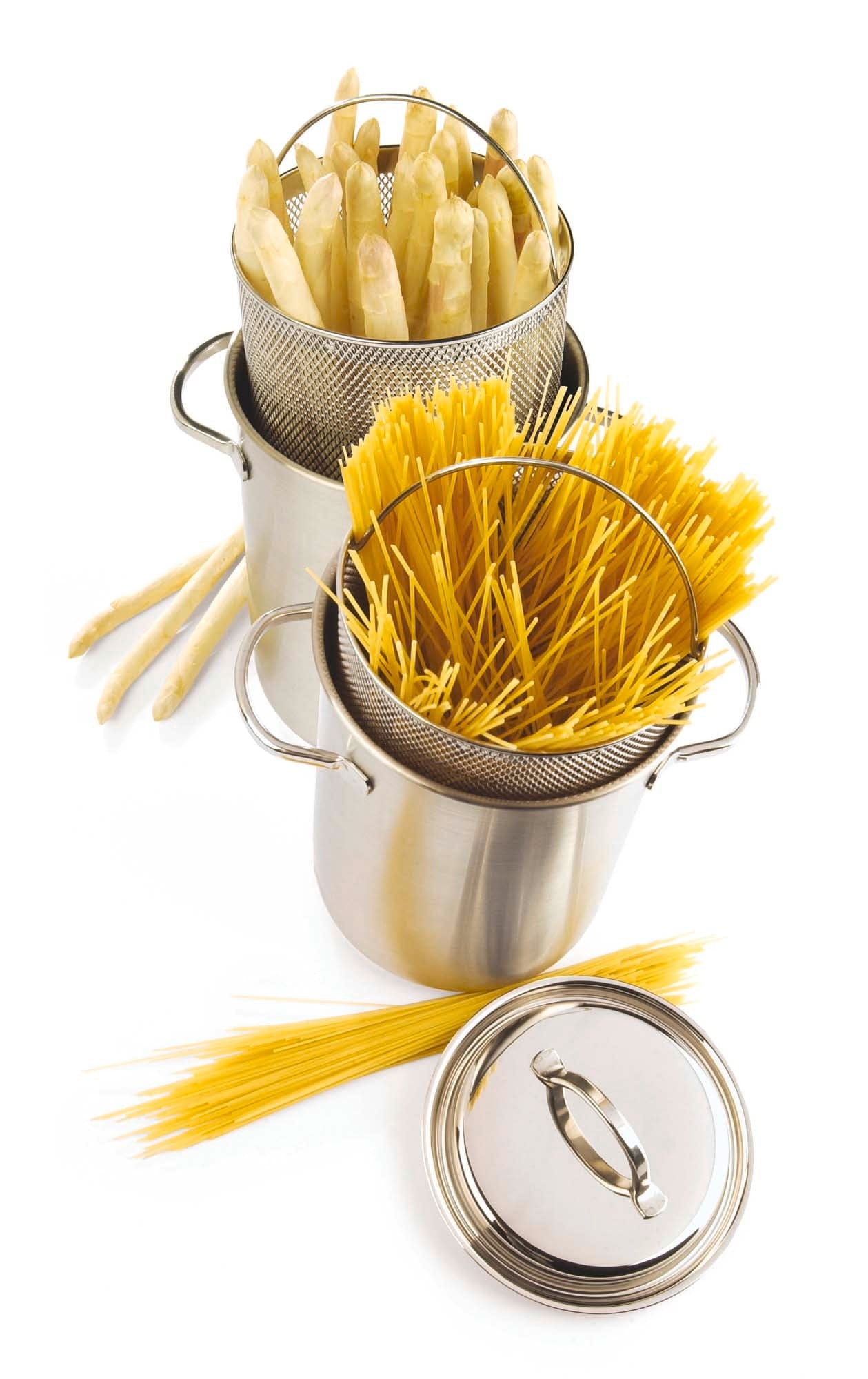 Demeyere Resto 4.8-qt Stainless Steel Asparagus/Pasta Cooker Set