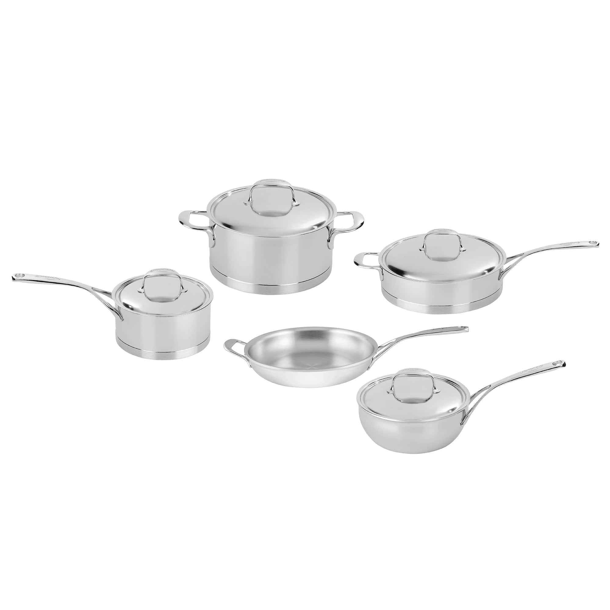 Demeyere Atlantis 9-pc Stainless Steel Cookware Set