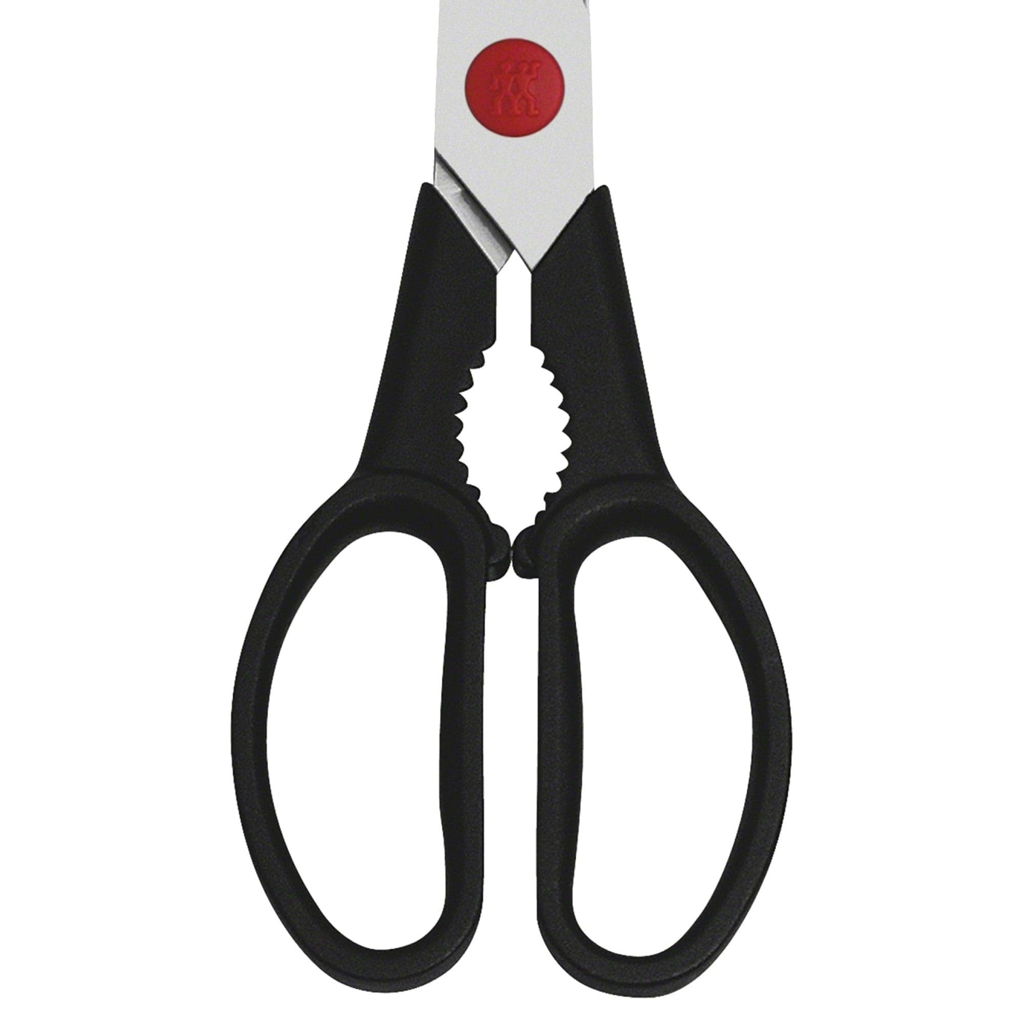 Zwilling Twin L 3.5-in Kitchen Shears, Multi-Purpose, Heavy Duty, Stainless Steel Blades, Black