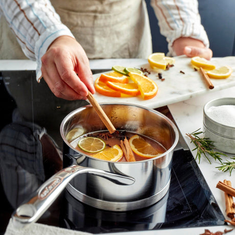 Demeyere Atlantis 1.6-qt Stainless Steel Saucepan