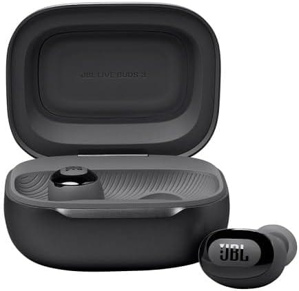 JBL Live Buds 3 True Wireless Bluetooth Earbuds, Black - Certified Refurbished