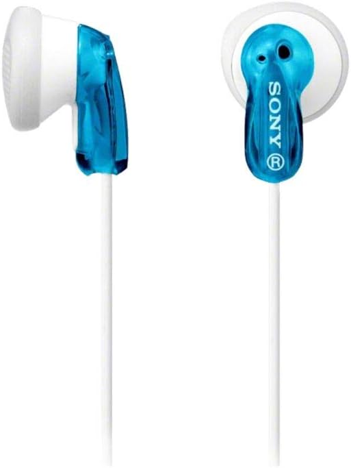 Sony Earbud Headphones, Blue