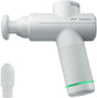Hypervolt Go 2 Massage Gun, Quiet Glide Tech, 3 Speeds, 2 Heads, Relieves Sore Muscles and Stiffness, FSA and HSA Eligible, Arctic Grey