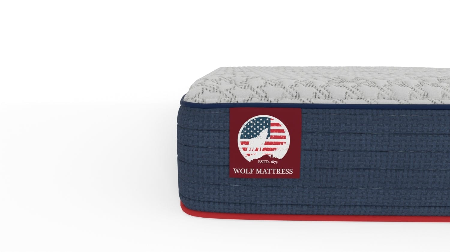 Wolf Mattress TwinXL 11-Inch Luna Memory Foam Hybrid Mattress, Plush Comfort, Medium Firm, Cool Touch, Anti-Microbial w/ Pocketed Coil System