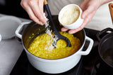 Staub Cast Iron 4-qt Round Cocotte, Dutch Oven - White Truffle