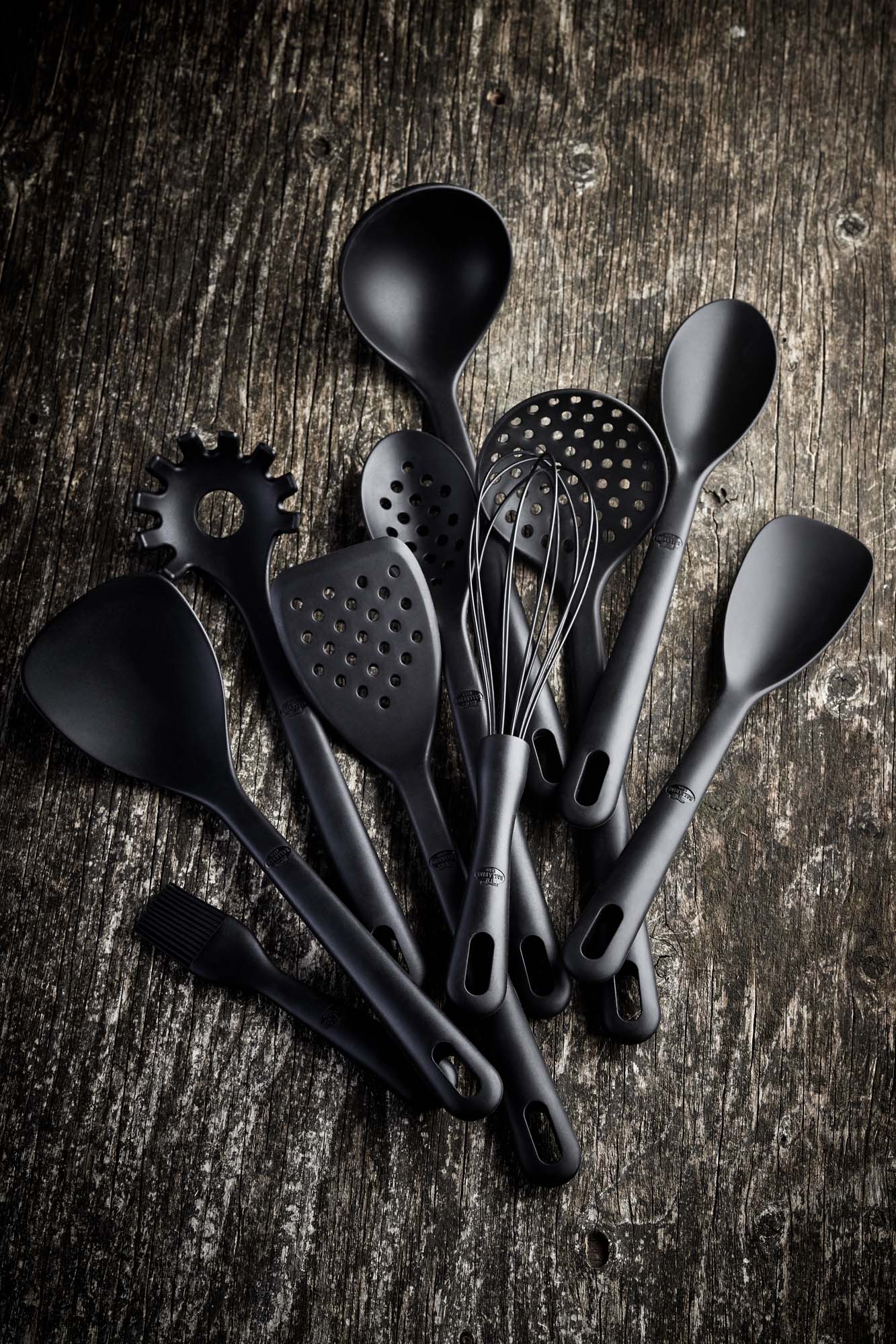 Ballarini Nero Silicone Skimming Spoon