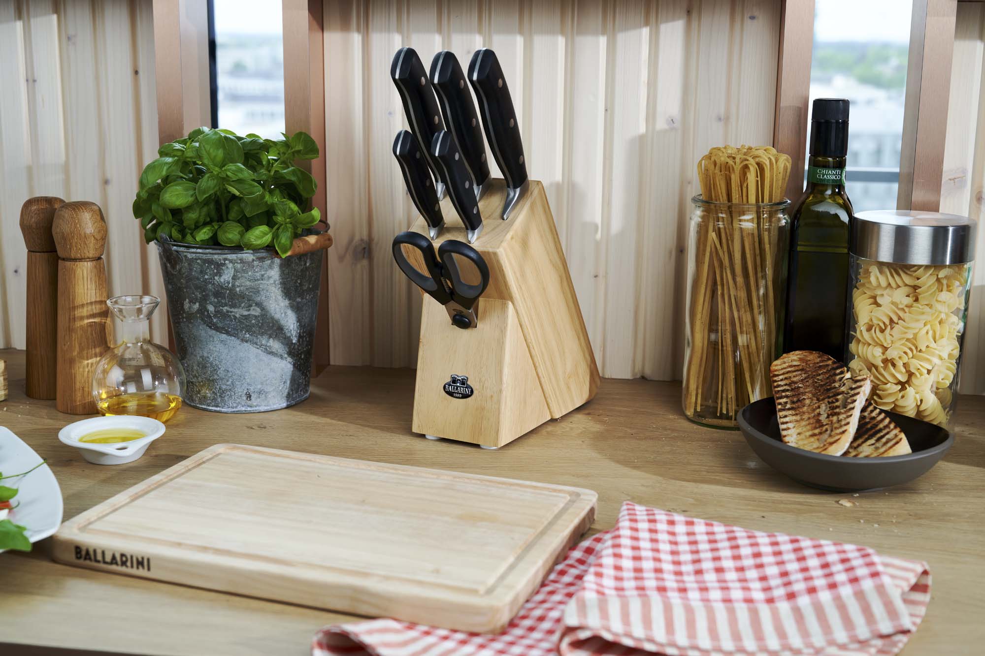 Ballarini Brenta 7-pc Knife Block Set