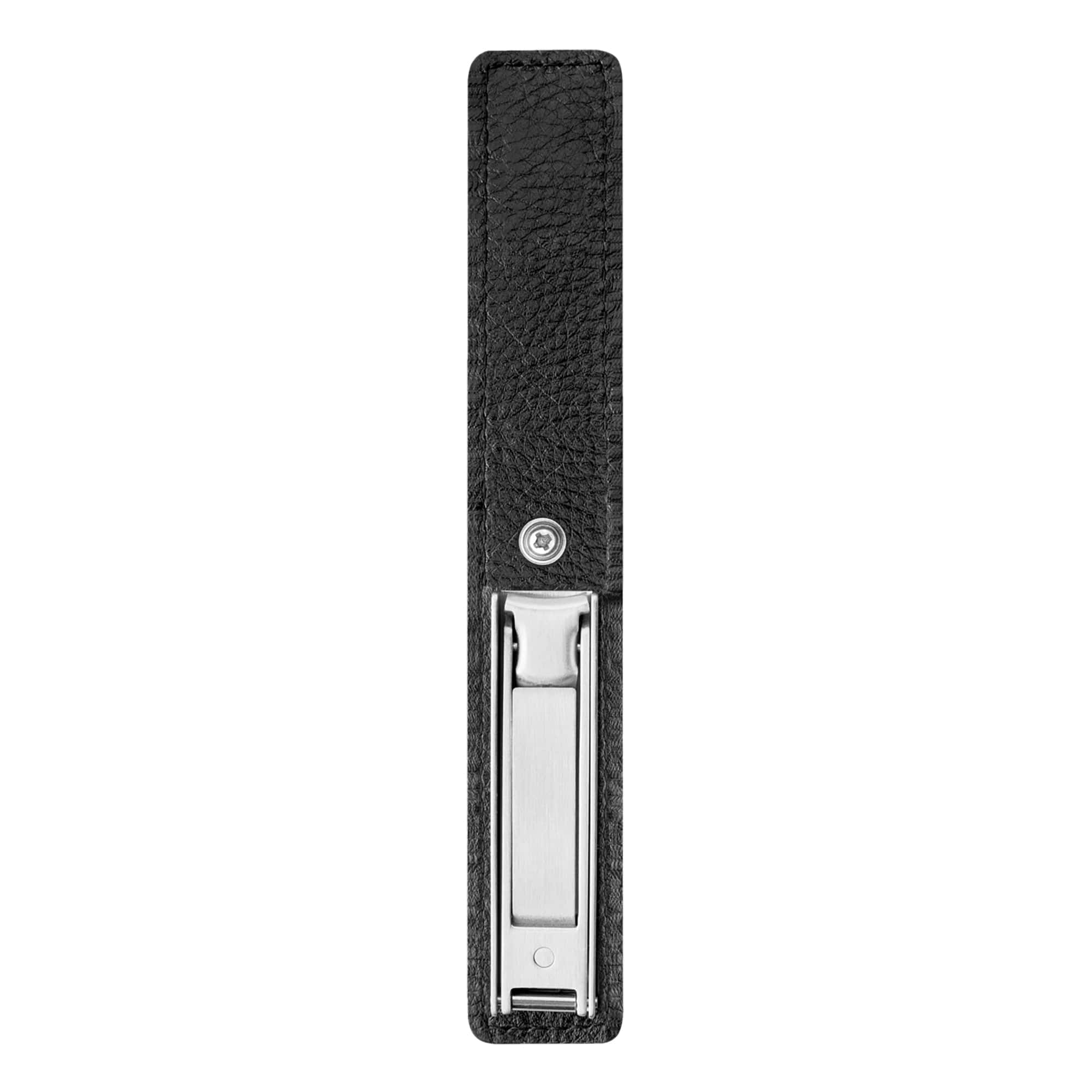 Zwilling Beauty Twinox Key Fob Nail Clippers, Sharp and Smooth Cutting Edge, Durable Stainless Steel Nail Trimmer, Black