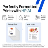 HP OfficeJet Pro 8128e Wireless All-in-One Color Inkjet Printer, Print, Scan, Copy, Fax, Duplex, ADF - Certified Refurbished