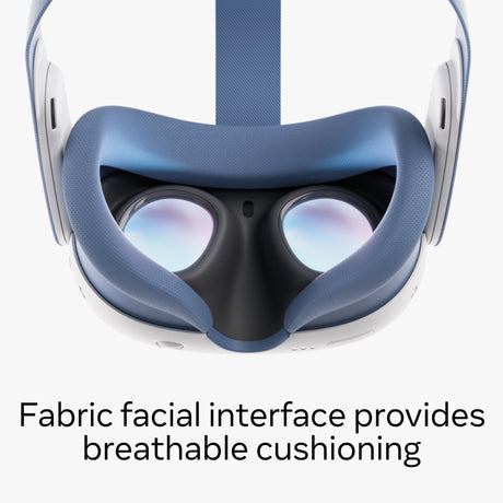 Meta Quest 3 Facial Interface & Head Strap (Elemental Blue)