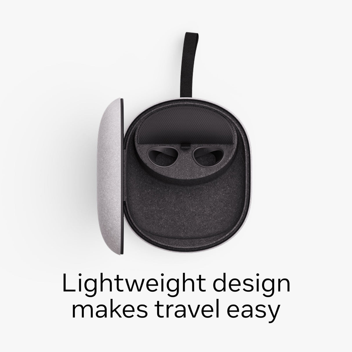 Compact Carrying Case for Meta Quest 3/3S
