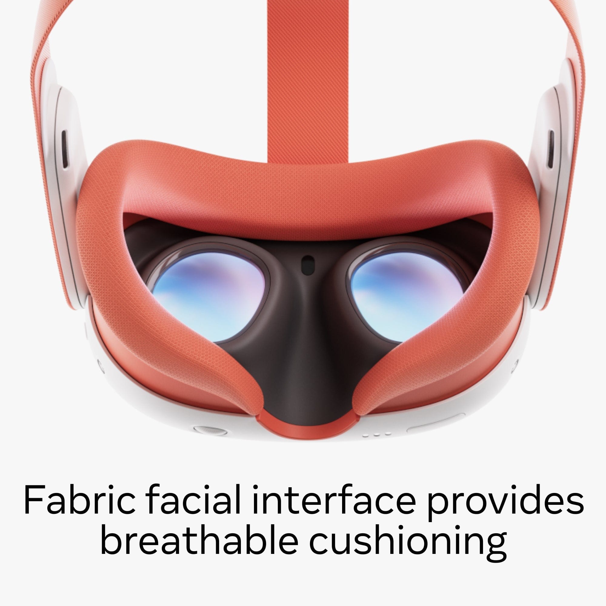 Meta Quest 3 Facial Interface & Head Strap (Blood Orange)
