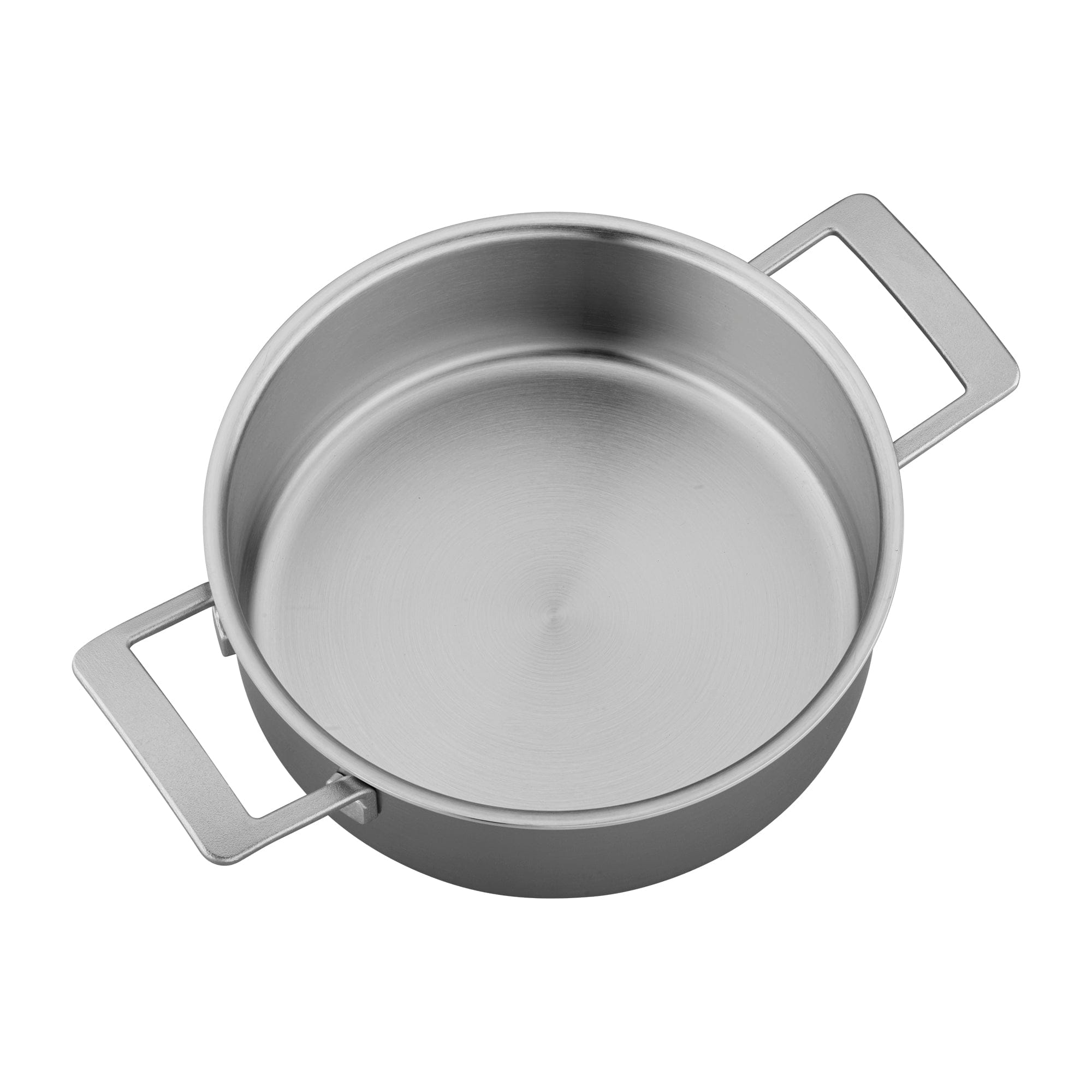 Demeyere Industry 5-Ply 4-qt Stainless Steel Deep Saute Pan