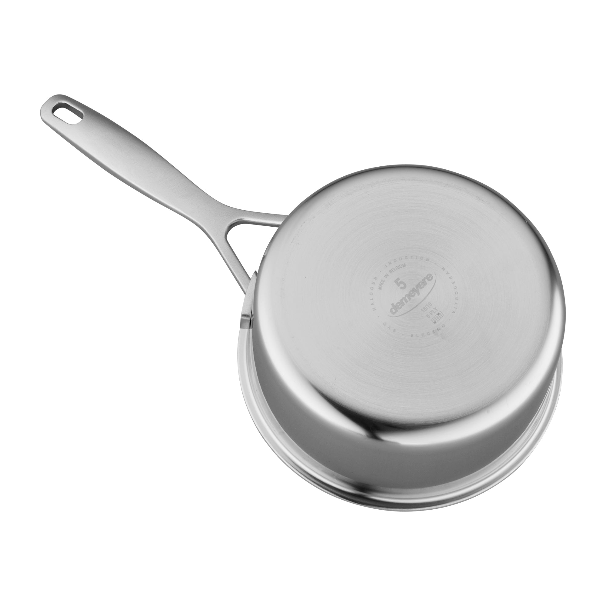 Demeyere Industry 5-Ply 1.5-qt Stainless Steel Saucepan