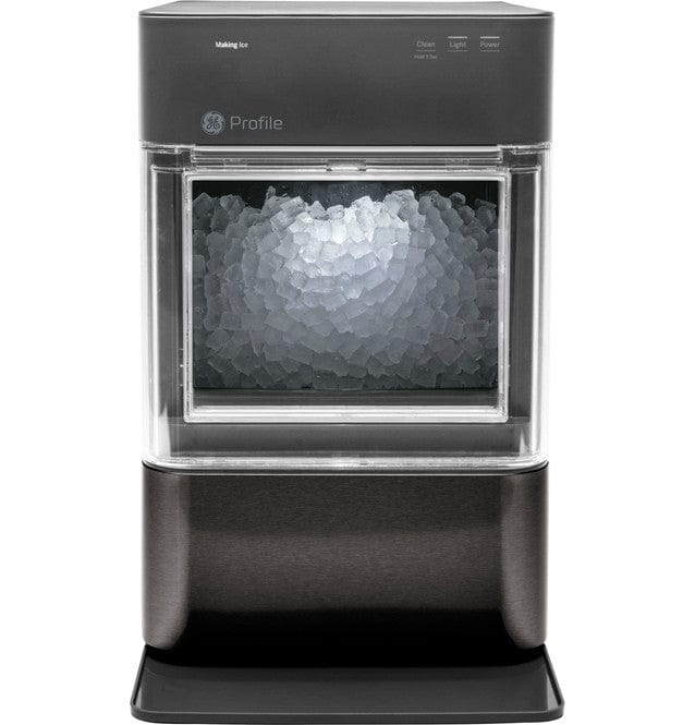 GE Profile Opal 2.0 Nugget Ice Maker, Smart Tech, 38lbs, Built-in WiFi, Black Stainless - Refurbished