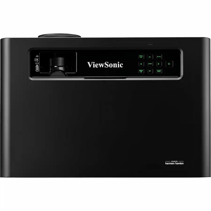ViewSonic X1-4K Pro True 4K HDR Smart LED Projector with Built-in Google TV, Black - Certified Refurbished