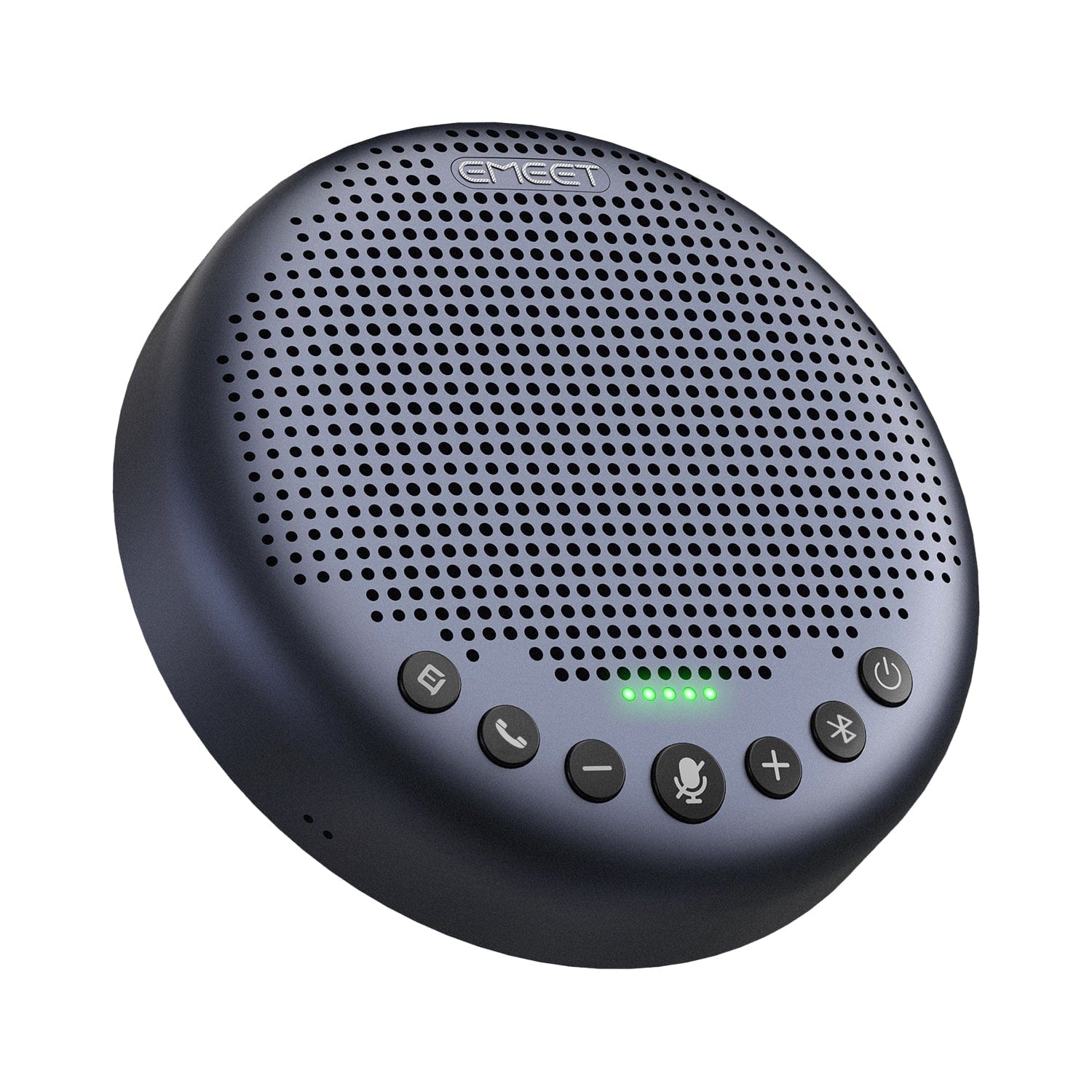 EMEET Luna Plus Speakerphone, 8 Noise Cancelling Mics, USB/Bluetooth/Dongle, Gray