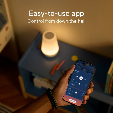 Hatch Rest 2nd Gen All-in-one Sleep Assistant, Nightlight & Sound Machine,White - Certified Refurbished