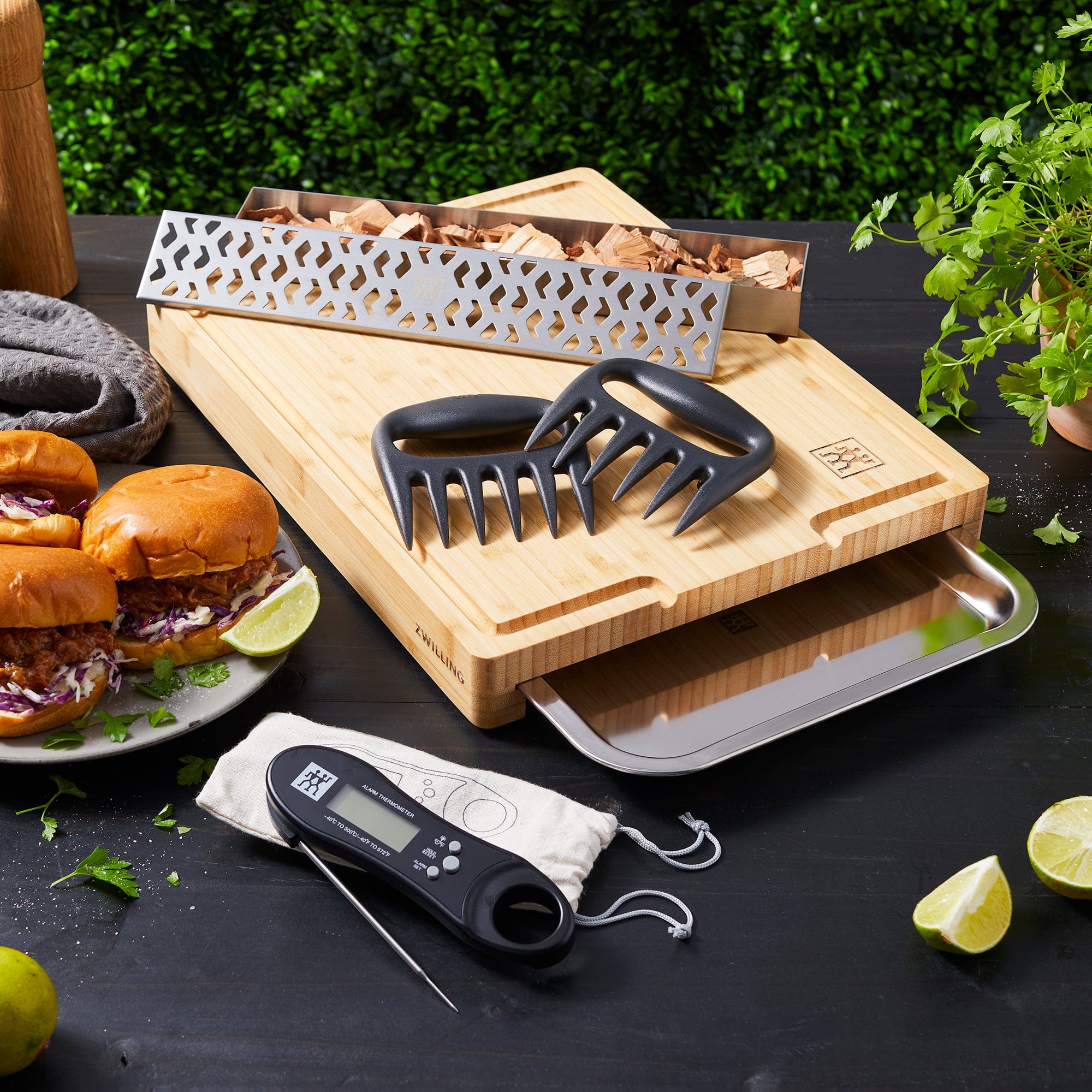 Zwilling BBQ+ 4-pc Grill Smoker Set