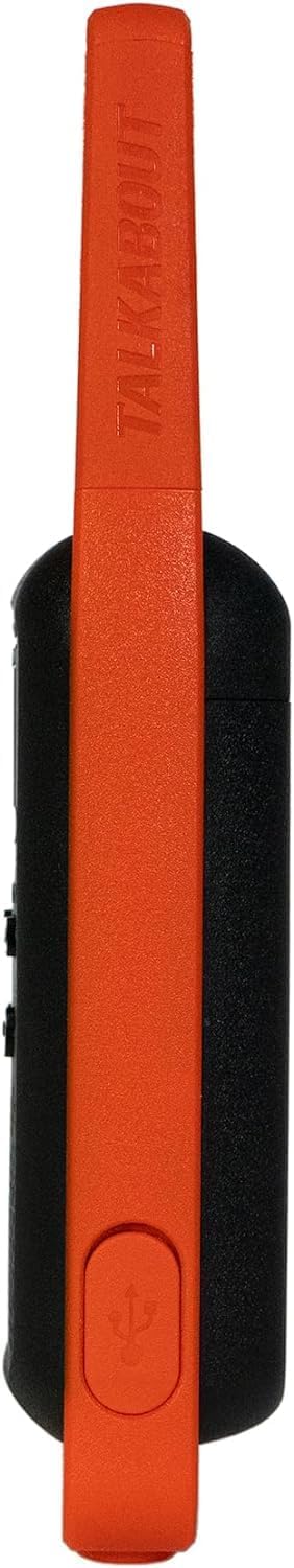 Motorola Solutions Rechargeable 25-Mile Two-Way Radio, Sportsman Edition, TrueTimber Pattern, Black/Orange