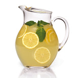 Mikasa Napoli Glass Beverage Pitcher Clear, 70 Ounce