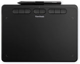 ViewSonic 10" Graphics Tablet, 8192 Pressure Pen, ±60° Tilt, Portable for Students/Creators, Mac/Windows Compatible