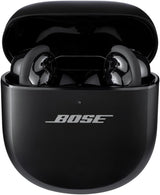 Bose QuietComfort Ultra Wireless Earbuds, Spatial Audio, Active Noise Cancellation, Deep Bass, Up to 6 Hours of Playtime, Black