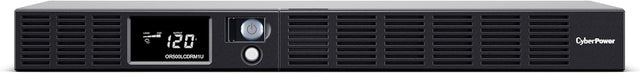CyberPower Smart App LCD UPS Battery Backup and Surge Protector, 500VA/300W, 6 Outlets, AVR, 1U Rackmount - Certified Refurbished