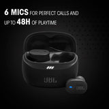 JBL Tune Buds 2 True Wireless Noise Cancelling Earbuds, Black - Certified Refurbished