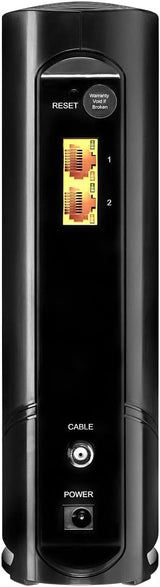 Arris G18 Cable Modem Router Combo, DOCSIS 3.1 Multi-Gigabit, WiFi 6, AX1800, Approved for Comcast Xfinity, Cox, Spectrum - Certified Refurbished