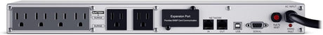 CyberPower Smart App LCD UPS Battery Backup and Surge Protector, 500VA/300W, 6 Outlets, AVR, 1U Rackmount - Certified Refurbished