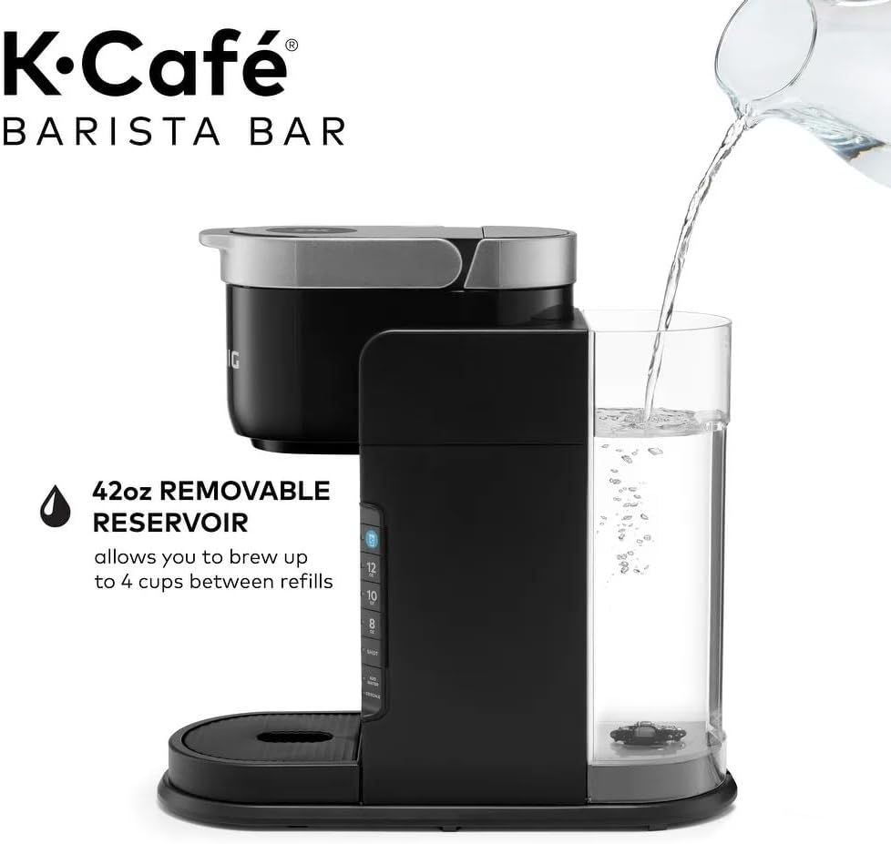 Keurig K-Café Barista Bar Single Serve Coffee Maker with Cold Brew, Black - Open Box