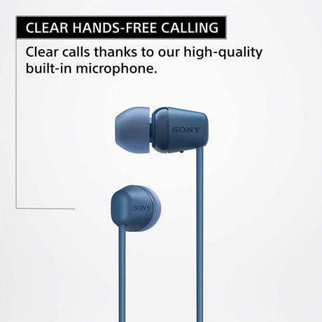 Sony Wireless In-Ear Headphones, Black
