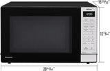 Panasonic 1.2 cu. ft. 1250W Inverter Microwave, Black - Certified Refurbished