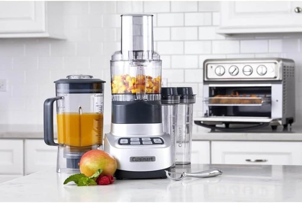Cuisinart SmartPower Duet Blender, Food Processor, Stainless Steel - Certified Refurbished