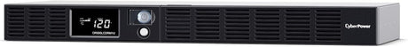 CyberPower Smart App LCD UPS Battery Backup and Surge Protector, 500VA/300W, 6 Outlets, AVR, 1U Rackmount - Certified Refurbished