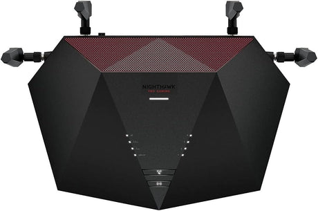 NETGEAR XR1000 Nighthawk Pro Gaming Router, AX5400, WiFi 6, DumaOS 3.0, 4x1G Ports, USB 3.0, Lag-Free Gaming, QoS, Geo-Fencing